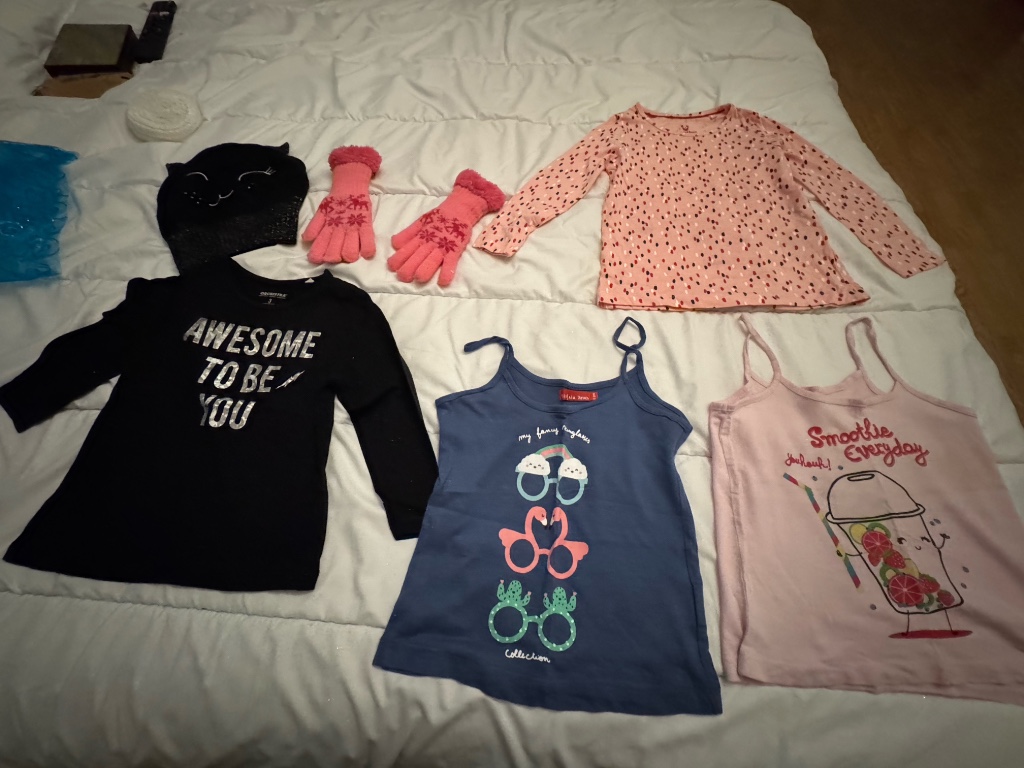 Ensemble vêtement fille taille 3 ans 