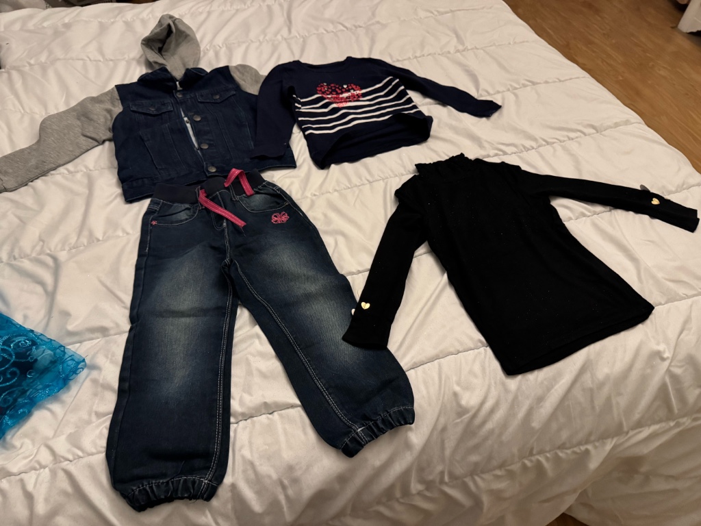 Ensemble vêtements fille taille 3 ans